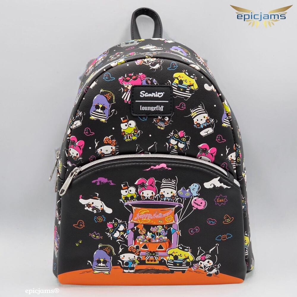 Loungefly Hello Kitty And Friends Halloween Costumes Mini Backpack New
